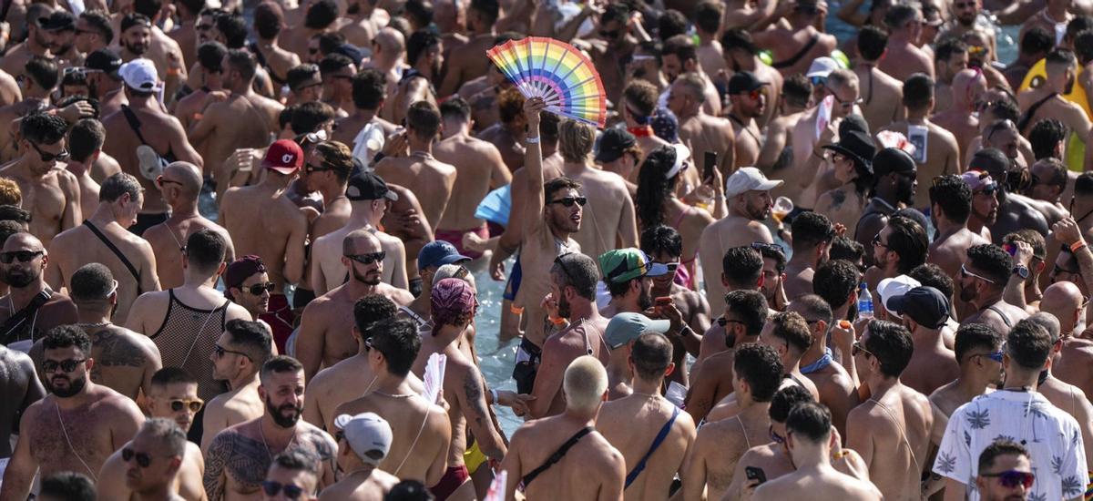 Eufòria sense fronteres a la festa aquàtica