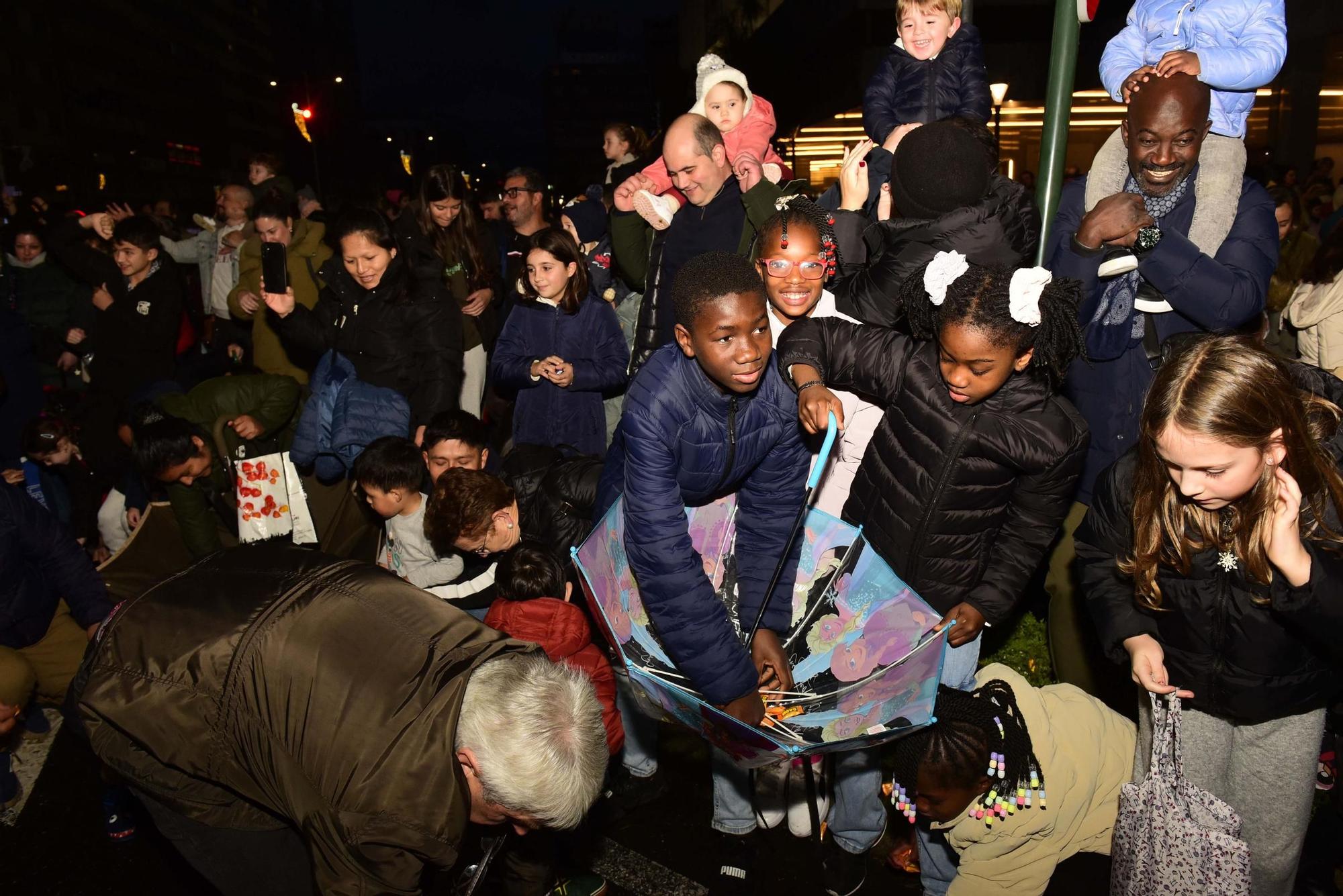 La llegada de los Reyes Magos a María Pita