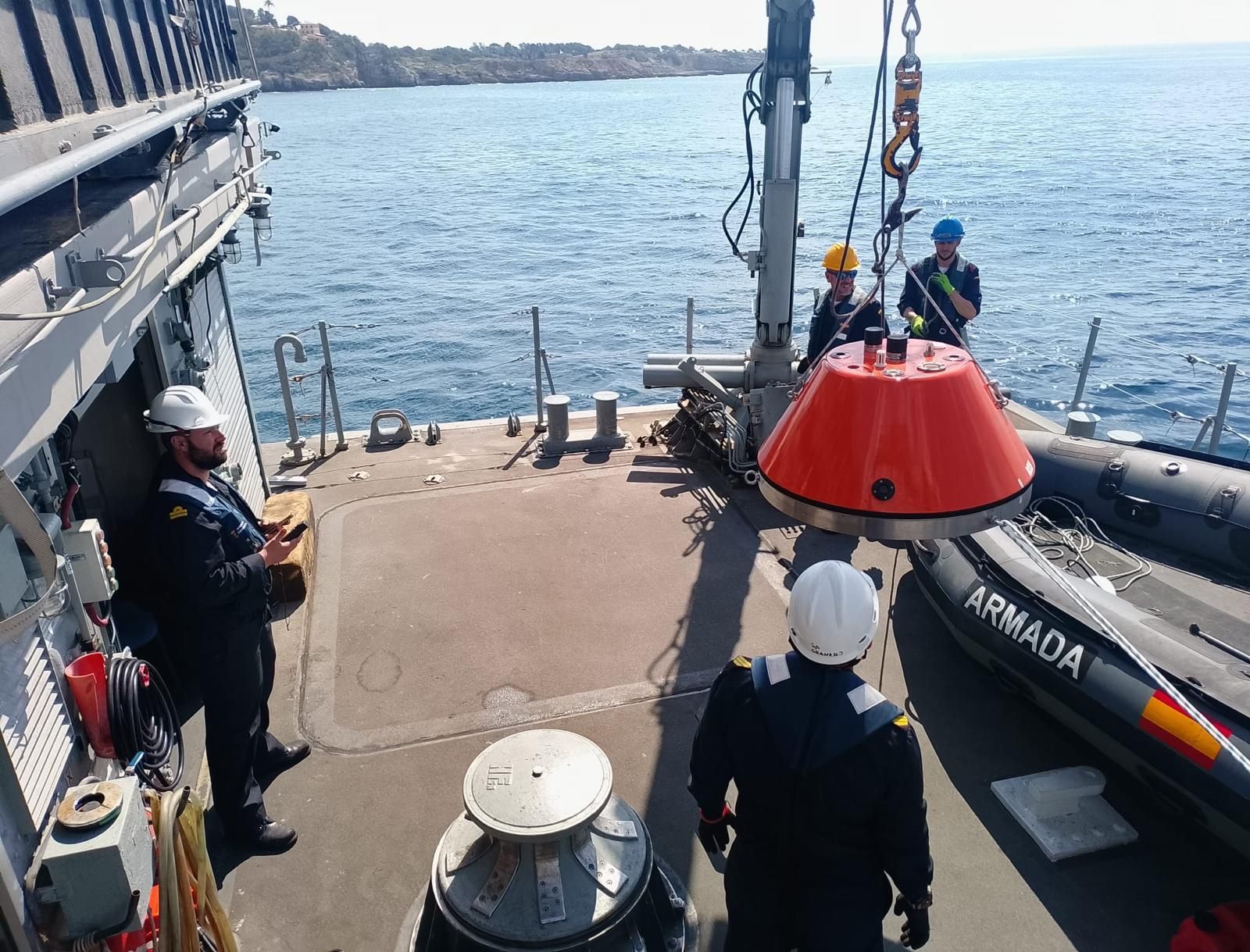 Llegada a Palma de los buques participantes en las maniobras ESP MINEX 25