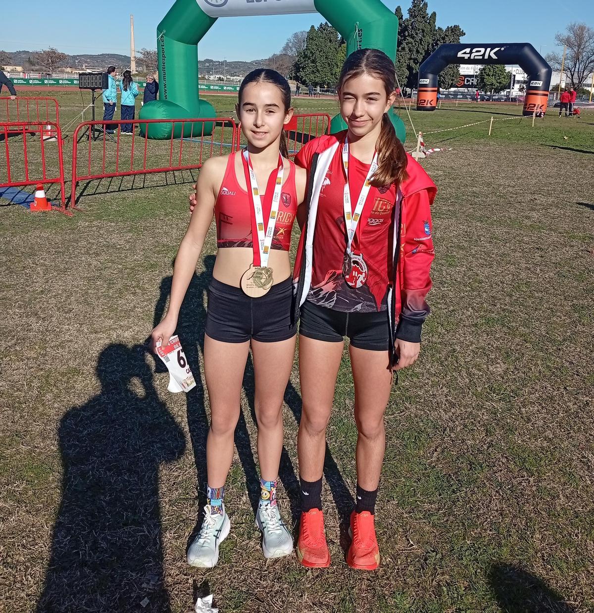 Primer y segundo puesto en el campeonato autonómico.