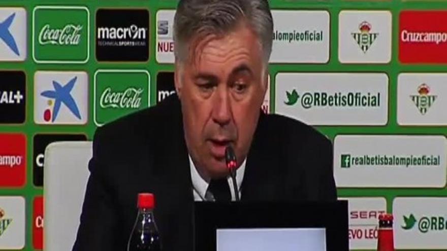 Ancelotti: &quot;Por lo menos esta noche dormimos bien&quot;