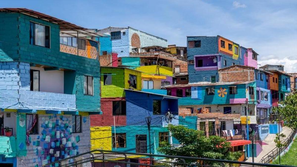 Un barri de Medellín.