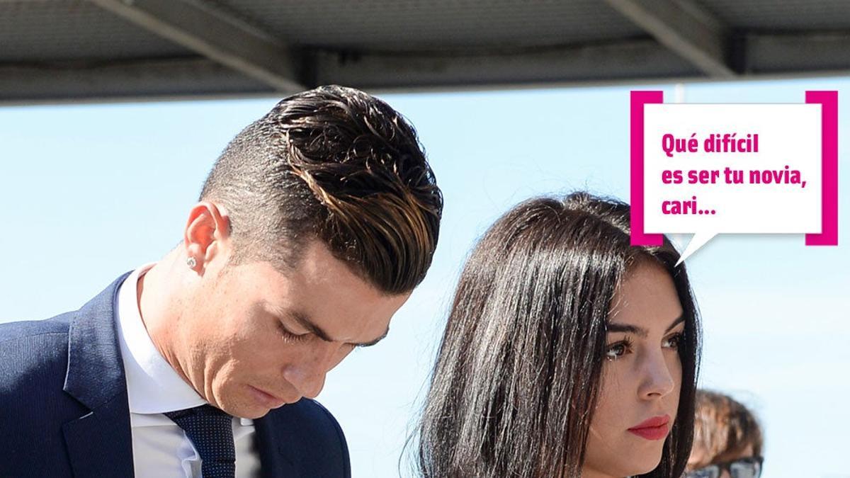 Georgina Rodríguez junto a su chico, Cristiano Ronaldo