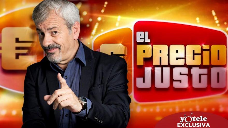 Carlos Sobera presentará &#039;El precio justo&#039;