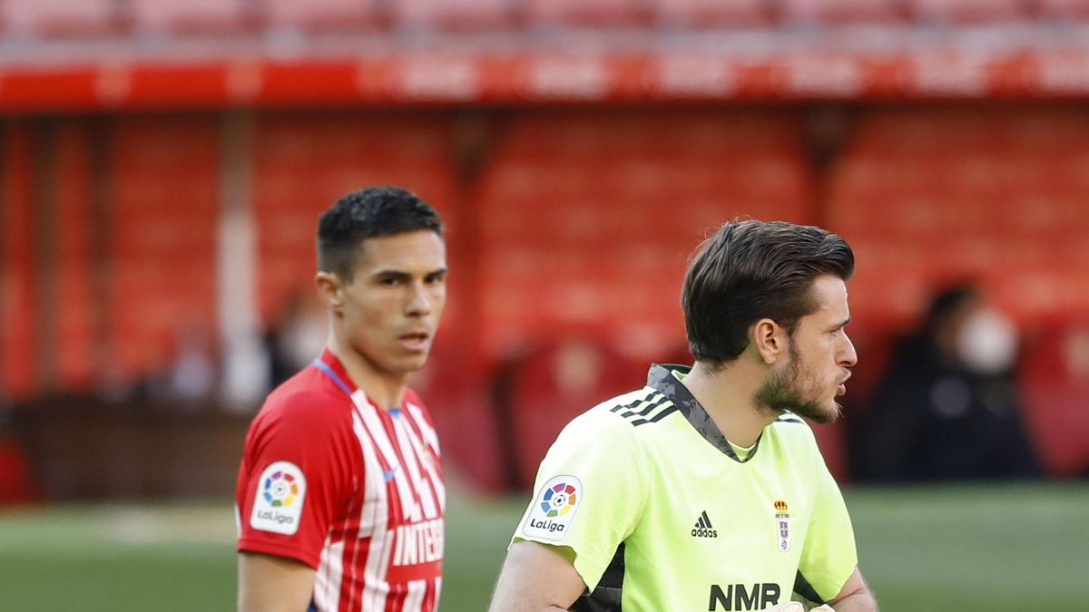 En imágenes: el derbi entre el Sporting y el Real Oviedo