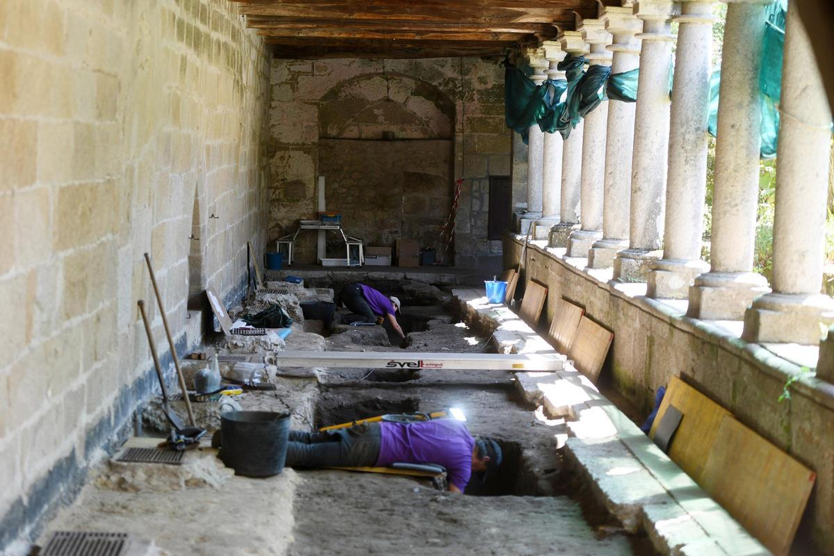 Anteriores trabajos arqueológicos en el convento