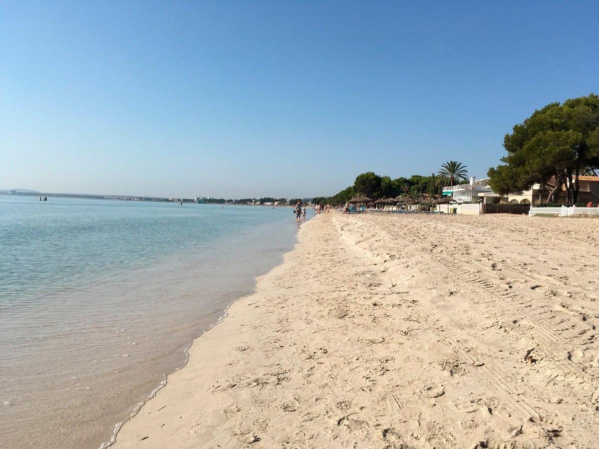 Playa de Alcudia, Mallorca, España