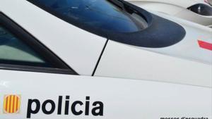 Un vehículo de los Mossos en una imagen de archivo.