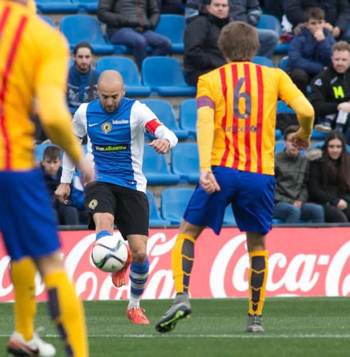 Hércules 0 - Barcelona B 2