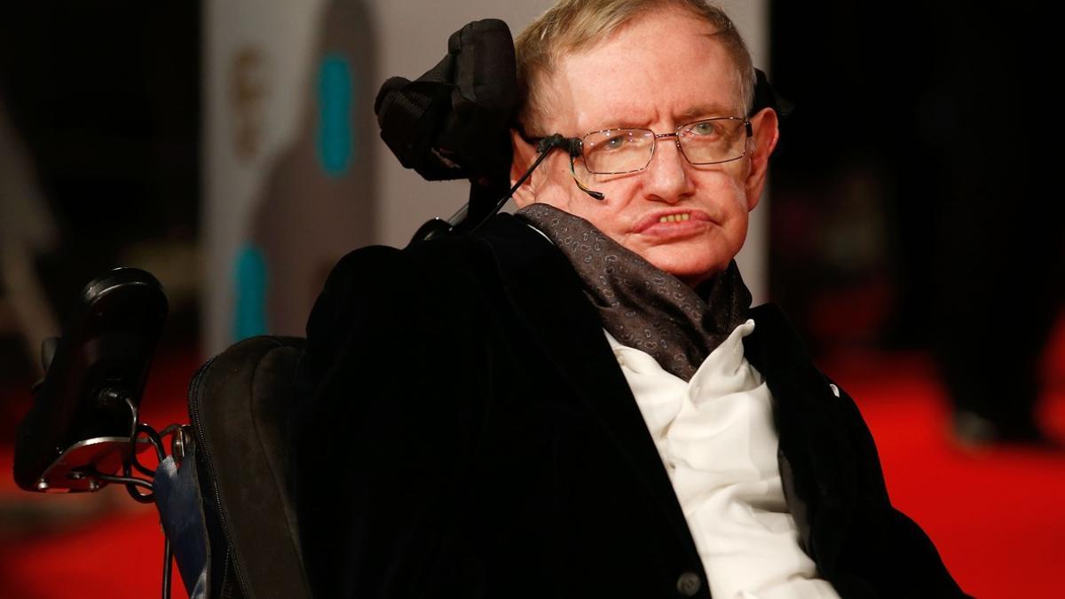 Stephen Hawking, durante un acto en Londres, en febrero del 2015.