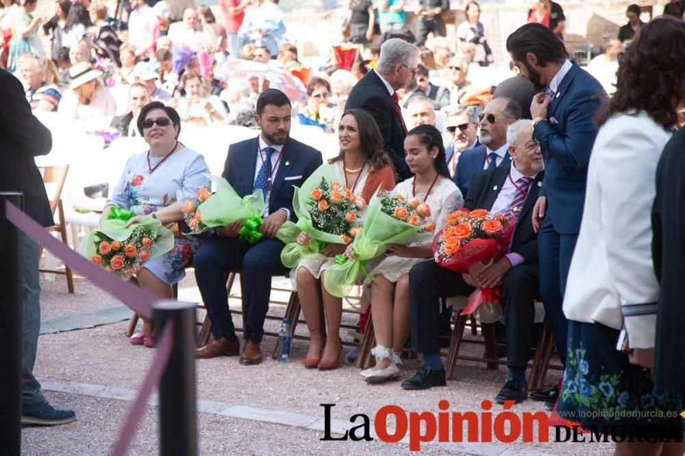 Ofrenda de flores en Caravaca