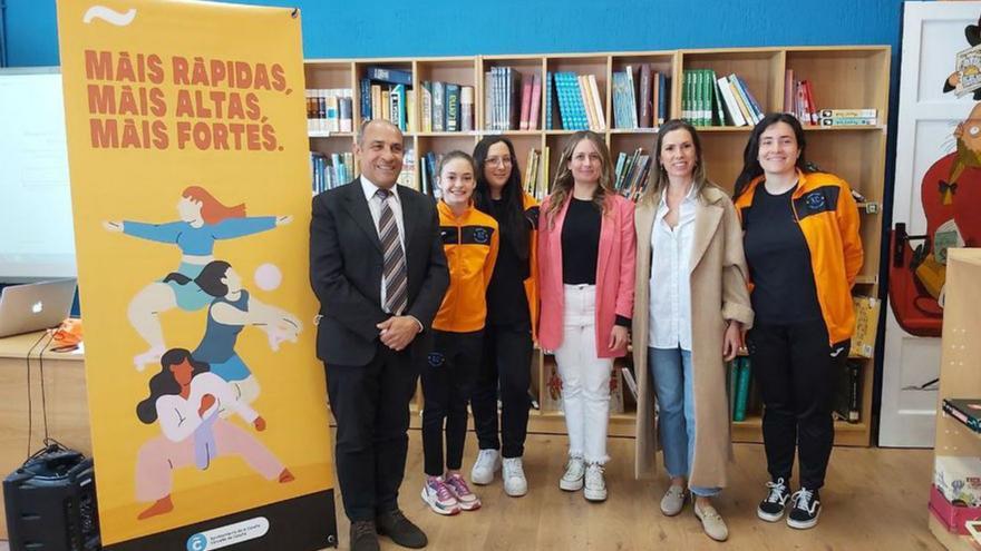 Mujeres deportistas visitarán centros educativos de A Coruña para fomentar la actividad física