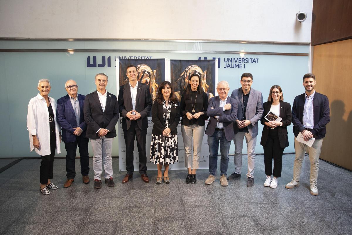 Representantes institucionales, en la presentación del Reclam-