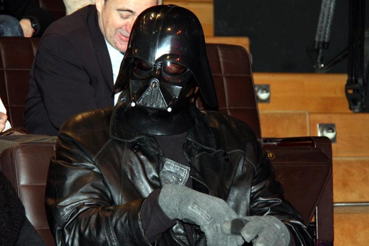 Darth Vader no s’ha volgut perdre el sorteig.