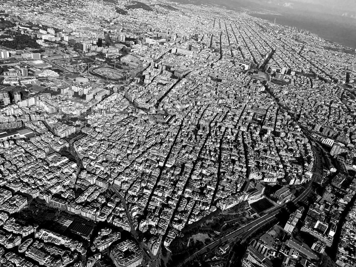 Vista aérea del Hospitalet.