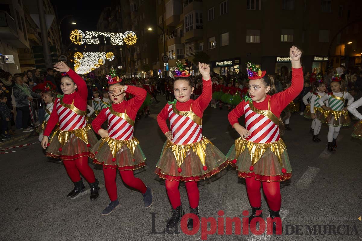 Así ha sido el desfile de Papá Noel en Caravaca