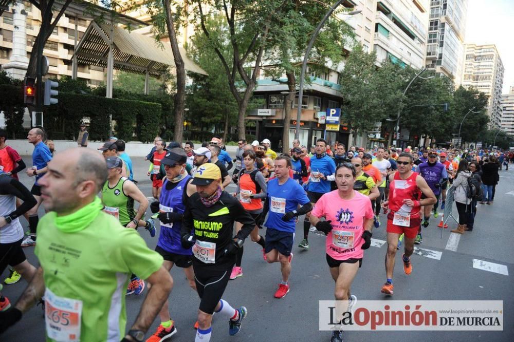 Murcia Maratón. Salida