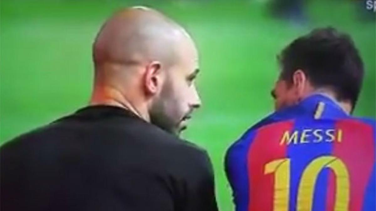 La empatía de Messi con Mascherano