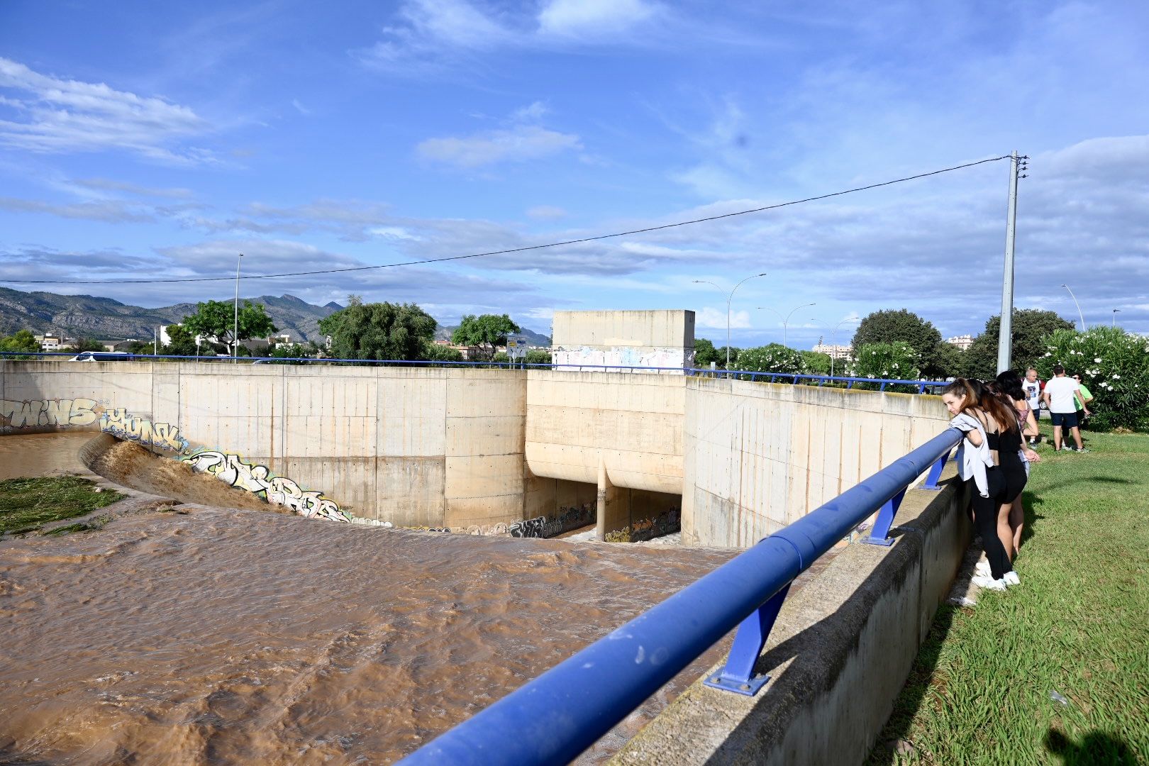 Galería | Sigue creciendo el río Seco