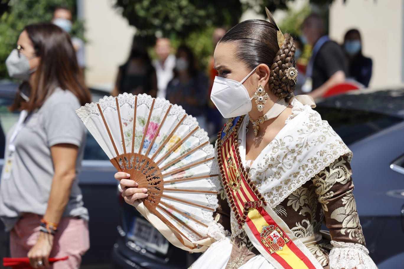 Fallas 2021, así ha sido la segunda 'mascletà' disparada en Camins al Grau