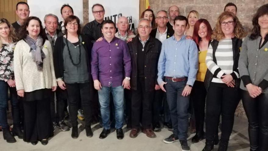 Els membres del PDeCat de Sant Joan de Vilatorrada i Sant Martí de Torroella