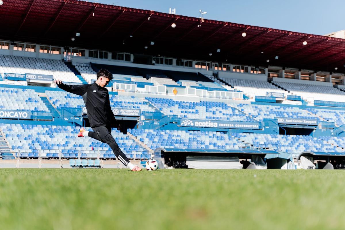 Stéphane Blázquez en La Romareda