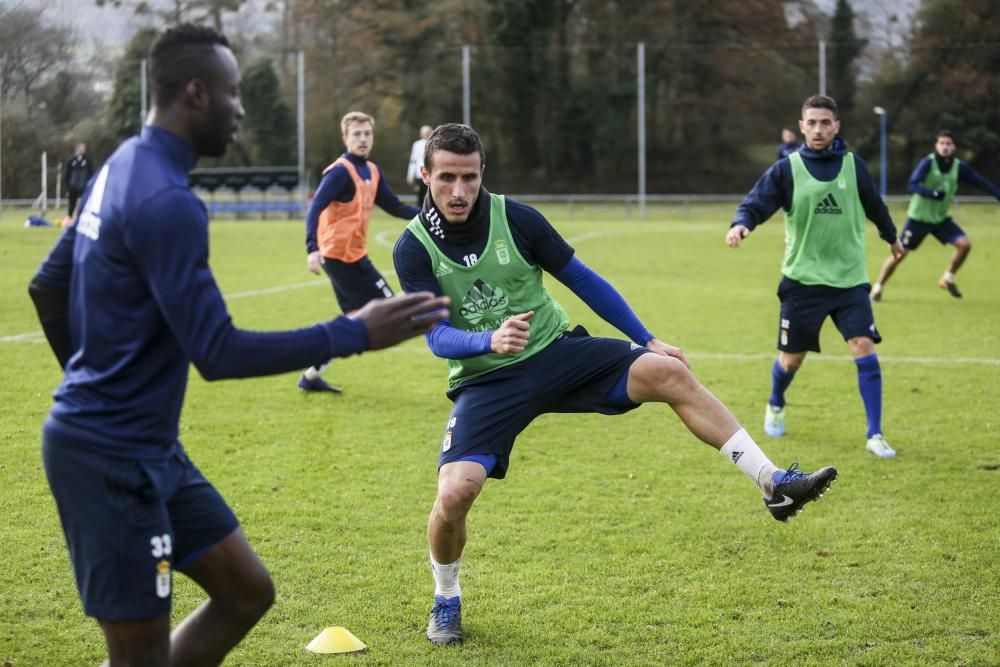 Entrenamiento del Real Oviedo