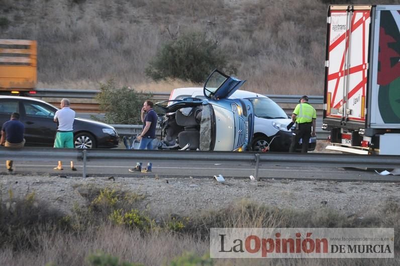 Grave accidente en Sangonera la Seca