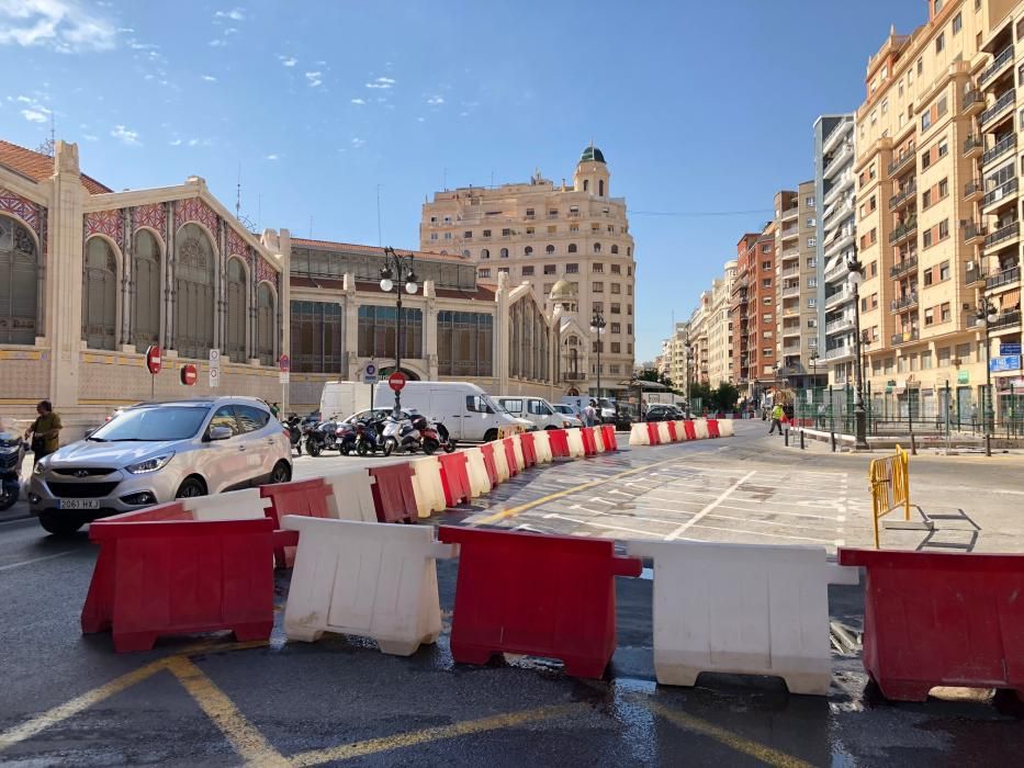 Obras del aparcamiento de Brujas