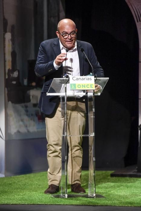 18-06-19 GENTE Y CULTURA. TEATRO GUINIGUADA. LAS PALMAS DE GRAN CANARIA. Asuntos Sociales. La ONCE Canarias entrega sus Premios Solidarios 2019. Fotos: Juan Castro.  | 19/06/2019 | Fotógrafo: Juan Carlos Castro