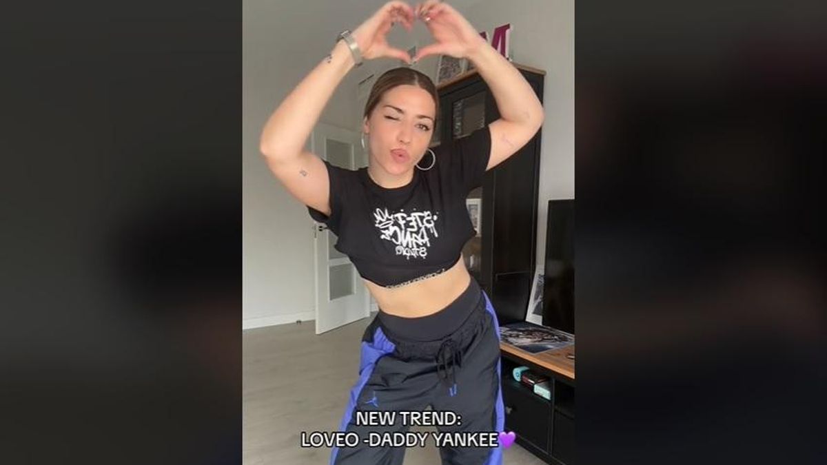 La artista María Seco bailando 'Loveo' de Daddy Yankee.