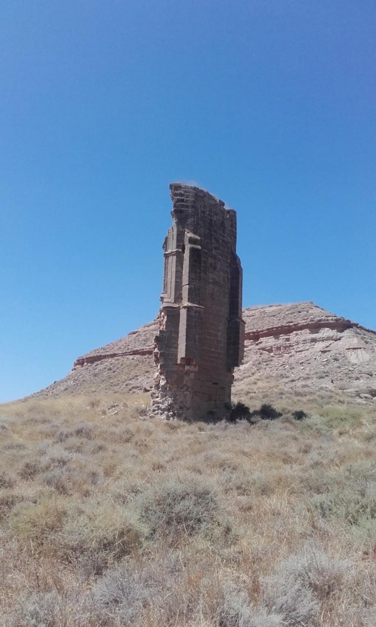 La iglesia de San Pedro de Moncalvo, conocida como la Virgen Vieja.