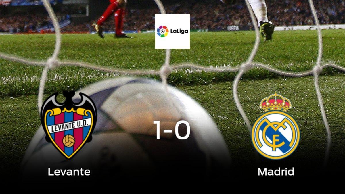 El Levante vence 1-0 en su estadio frente al Real Madrid