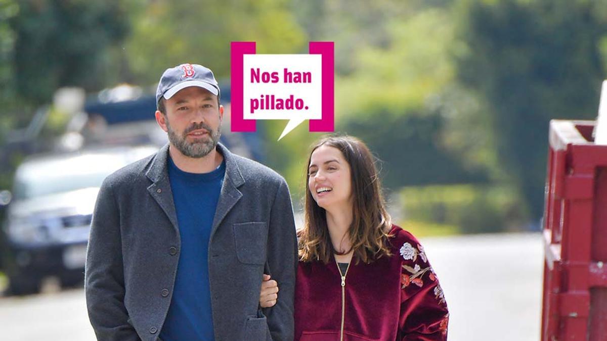 Sonrisas y... Cacas: el paseo menos GUAU!! de Ana de Armas y Ben Affleck