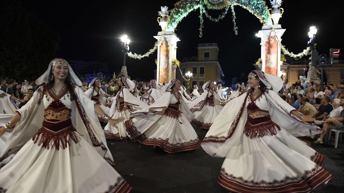 Gran Desfile de Moros y Cristianos de Murcia de 2025.