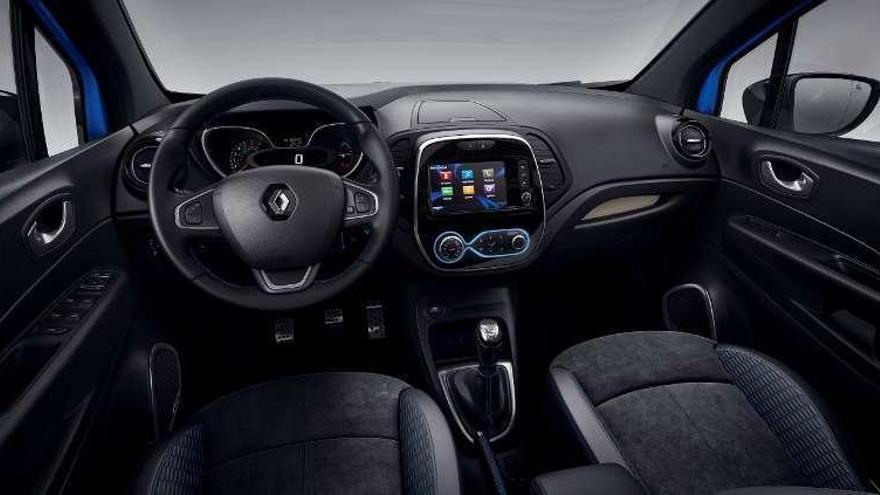 Interior del Captur S-Edition.