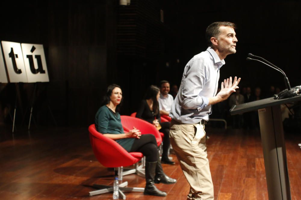 Acto de Unidas Podemos en el Palacio de Ferias de Málaga