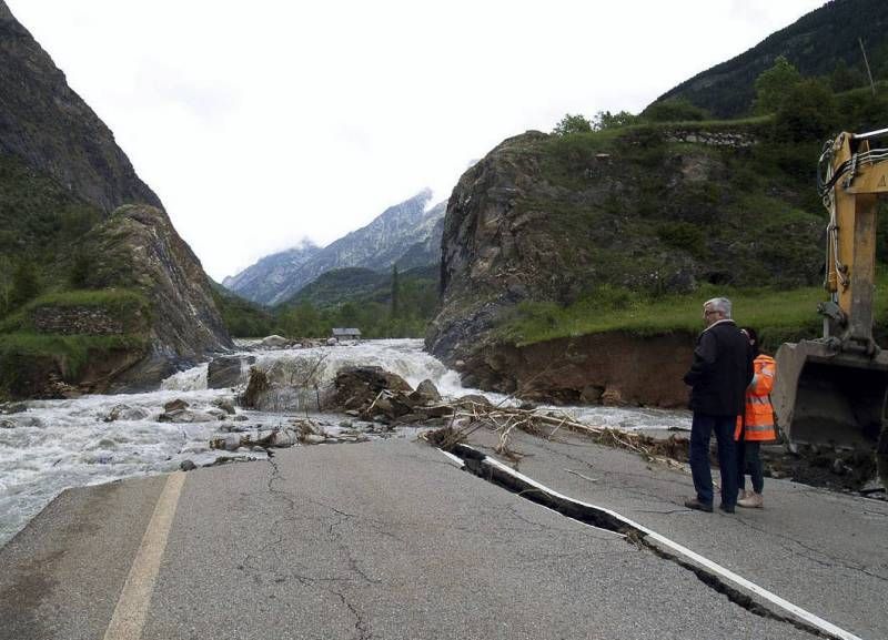 Fotogalería: Inundaciones en el Pirineo Aragonés