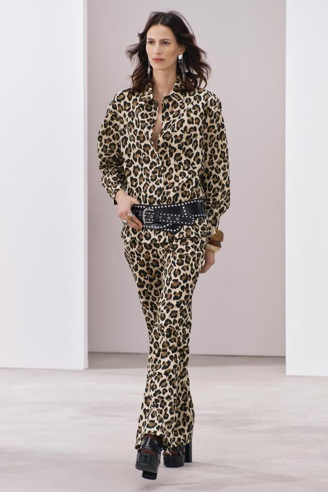 Conjunto de leopardo de Zara