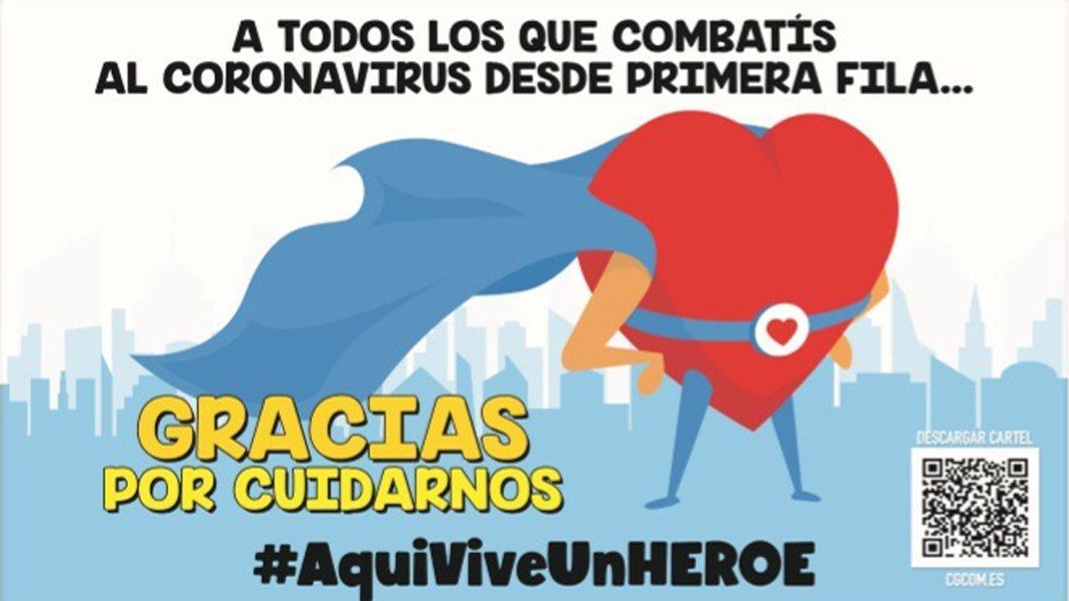 Campaña 'Aquí vive un héroe'