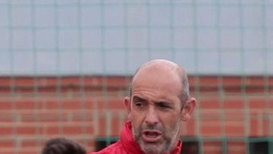 Alberto Monteagudo, durante un entrenamiento.
