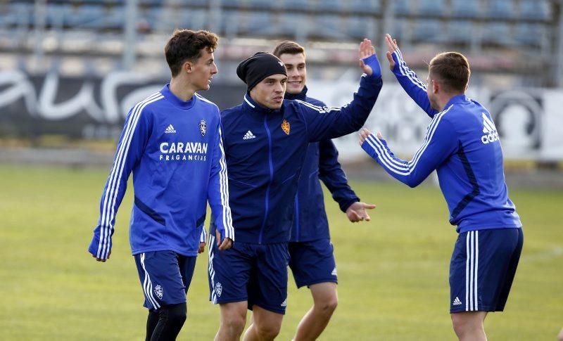 Entrenamiento del 15 de noviembre del Real Zaragoza