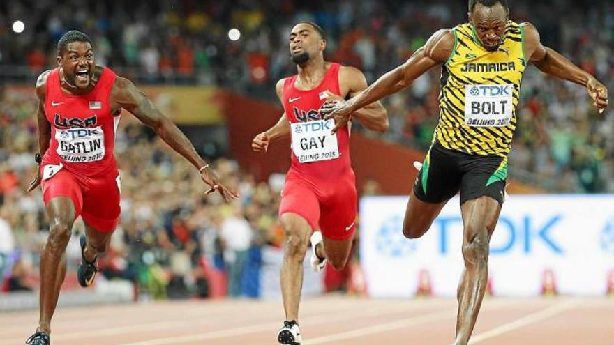 Bolt reneix a la final per retenir el títol d&#039;home més ràpid del món