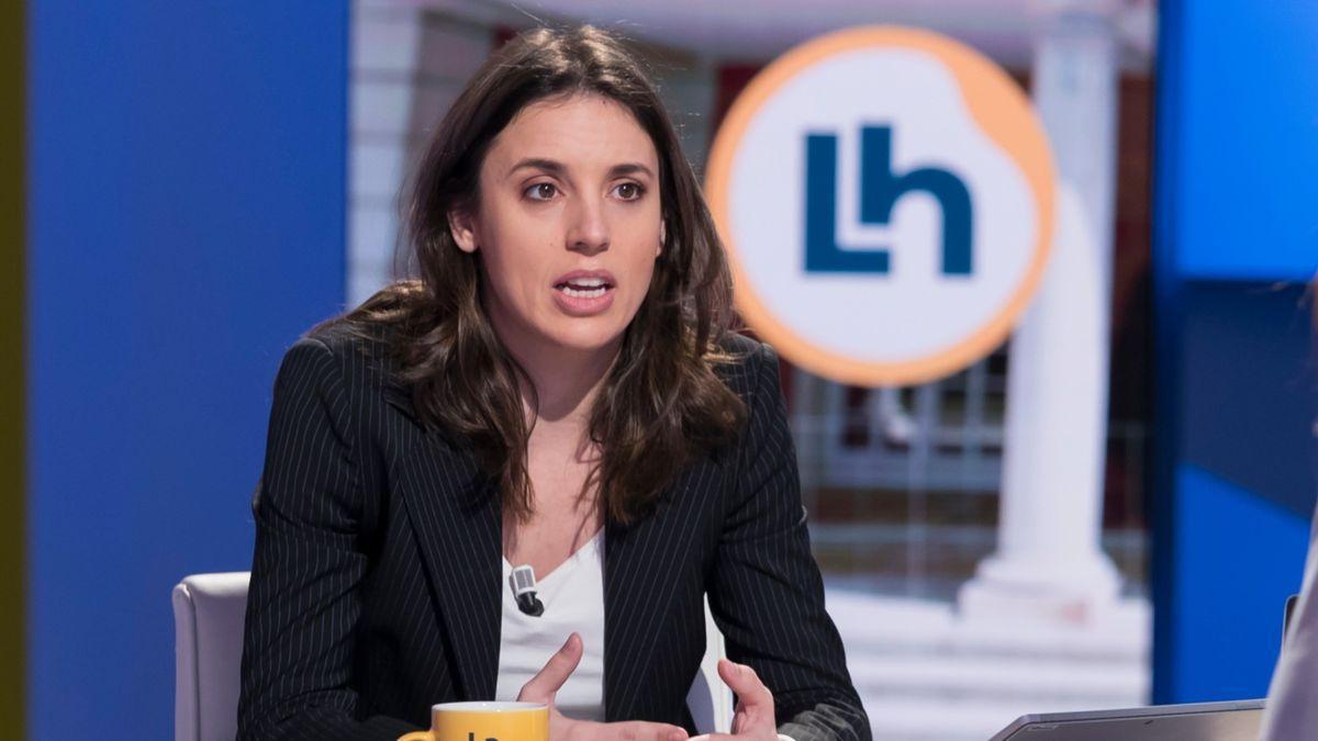 Irene Montero en &#039;La Hora de La 1&#039;.