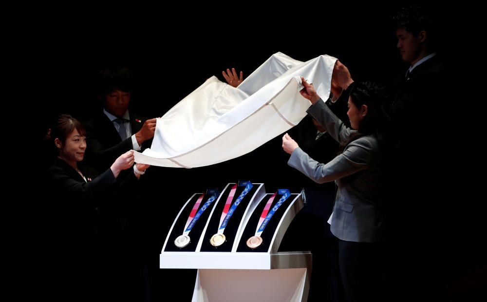 Presentación de las medallas de Tokyo 2020