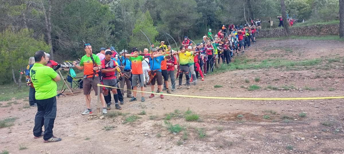 L'entorn forestal de Castellnou de Bages va acollir el campionat català