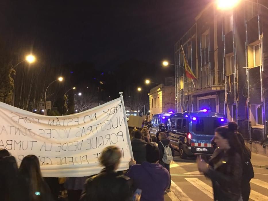 Manifestació 8-M a Manresa