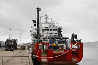 Herida una mujer en el buque oceanográfico vigués «Sarmiento de Gamboa»