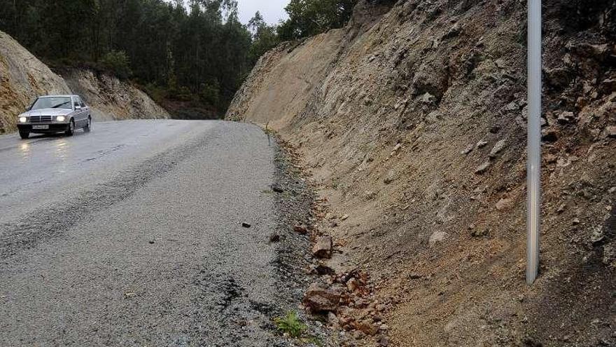 Las obras comenzaron con el ensanche de la vía. // Bernabé/Javier Lalín