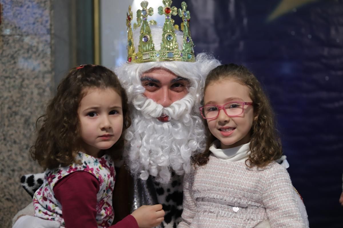 Fotos con los Reyes Magos realizadas el 3 de enero de 2018